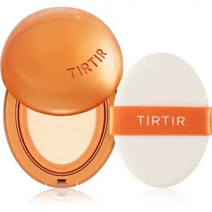TIRTIR Mask Fit AI Filter Cushion Mini dlhotrvajúci make-up v hubke s matným efektom odtieň 15C Fair Porcelain 4.5 g
