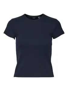 VERO MODA Tričko 'Chloe'  námornícka modrá