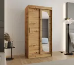 Šatní skříň Abi Lucy Rozměry: 200 cm, Barva korpusu + barva dveří: Dub artisan + Dub artisan