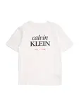 Calvin Klein Jeans Tričko  červená / čierna / biela