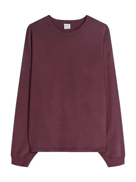 Bershka Tričko  bordová