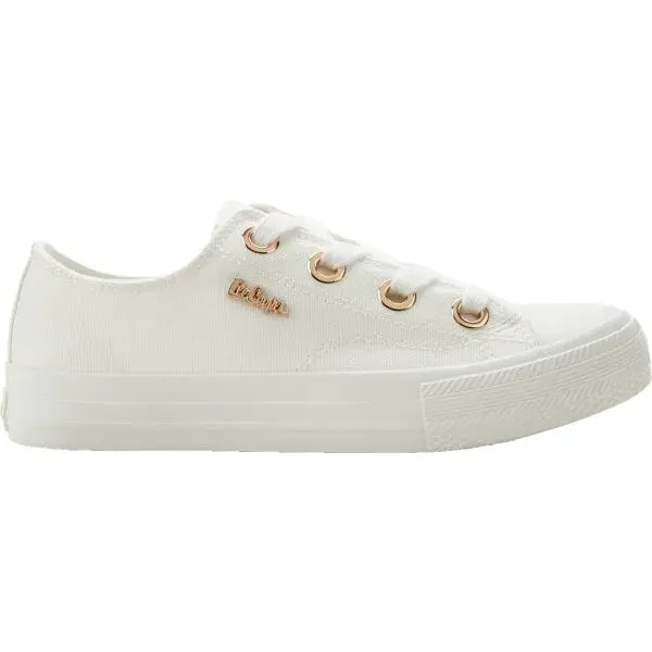Lee Cooper LC FLEX CANVAS Dámske tenisky, biela, veľkosť