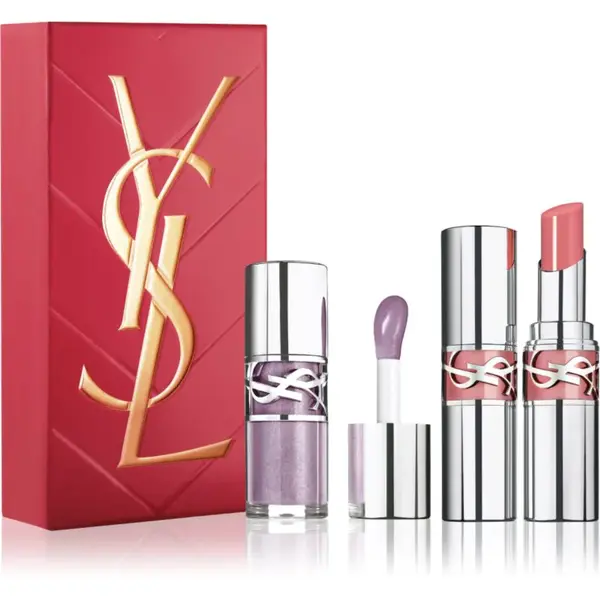 Yves Saint Laurent Loveshine Plumping Lip Oil Gloss dárková sada pro ženy