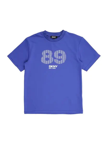 DKNY Tričko  modrá / biela