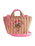 Cath Kidston Kabelka  zelená / kiwi / ružová / červená