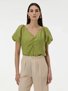 Světle zelená halenka ORSAY