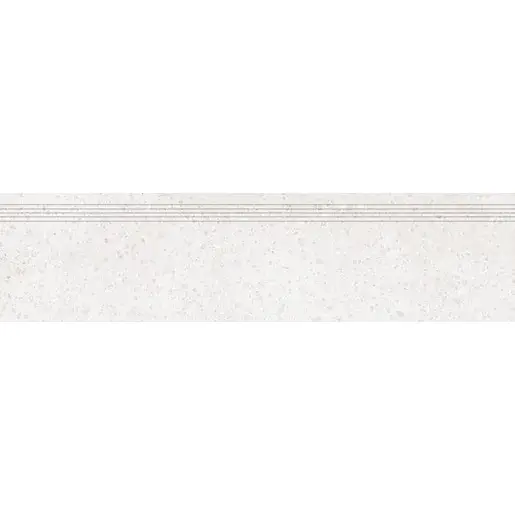 Schodovka Rako Porfido biela 30x120 cm mat / lesk DCPVF810.1