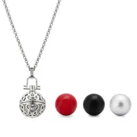 Troli Multifunkční ocelový náhrdelník s rolničkami WBN6006S-PET