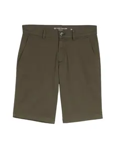 TOM TAILOR Chino nohavice  tmavozelená