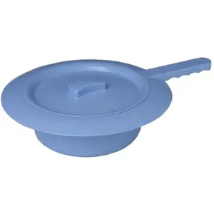SUNDO Podložní mísa plastová s víkem, modrá