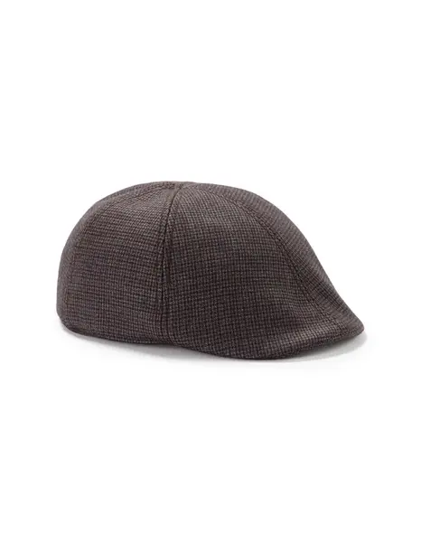 Pánska hnedá čiapka Celio Beret Migolfpola