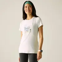 Dámské tričko regatta fingal stretch světle zelená 40