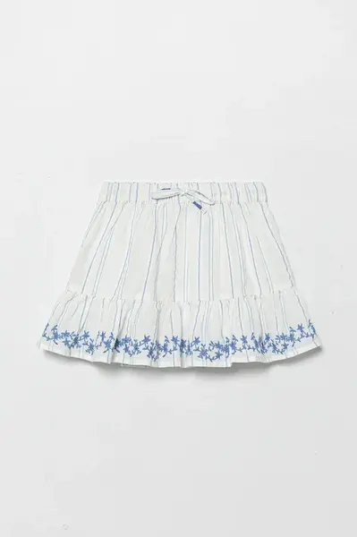 Dětská bavlněná sukně United Colors of Benetton