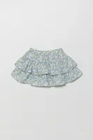 Dětská lněná sukně United Colors of Benetton více barev, mini, áčková, 4Q1NG0010
