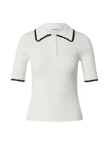 EDITED Tričko 'Charlie'  krémová