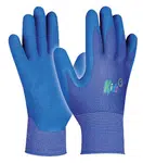 GEBOL Dětské pracovní rukavice KIDS BLUE, modré, velikost 5