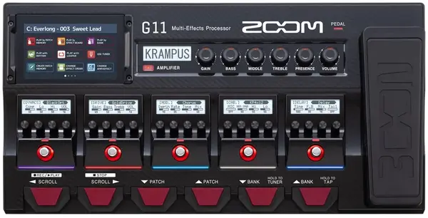 Zoom G11 (rozbalené)