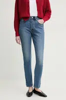 Džíny Levi's 501 SKINNY dámské, modrá barva, 29502