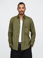 GAP Linen Shirt Classic Shirt - Men's