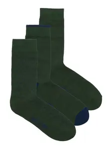 JACK & JONES Ponožky  námornícka modrá / jedľová