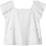 GAP BABY Dětský top, bílá, velikost 5Y