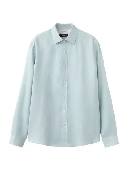 MANGO MAN Košeľa 'PARROT'  svetlomodrá