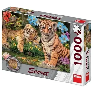 Puzzle Ukrytí tygříci 1000 dílků secret collection