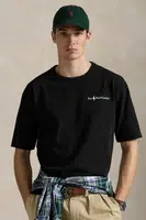 Bavlněné tričko Polo Ralph Lauren Tee pánské, černá barva, 710964714
