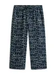 Tommy Hilfiger Curve Nohavice  tmavomodrá / biela