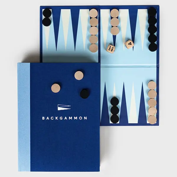 Desková hra Luckies of London Backgammon více barev