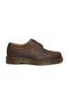 Kožené polobotky Dr. Martens 3989 YS hnědá barva, DM40553201