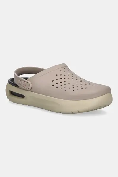 Pantofle Crocs Inmotion Clog hnědá barva, 209964