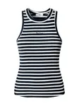 Pepe Jeans Top 'Marian'  ultramarínová / biela