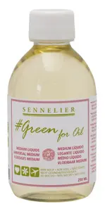 Medium pro olej Sennelier Green for Oil 250ml