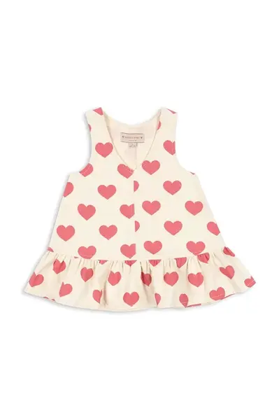 Dětské bavlněné šaty Konges Sløjd MAGOT DRESS GOTS