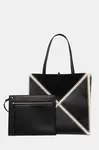 Kabelka Nanushka THEORIGAMITOTELARGE černá barva, NW23CRBG02899