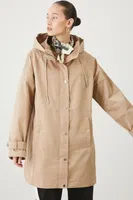 Parka Medicine dámská, béžová barva, oversize