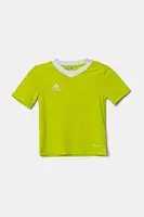 Dětské tričko adidas Performance zelená barva, s aplikací, HC5079