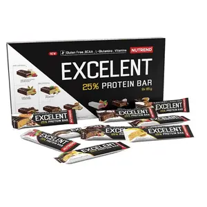 NUTREND Excelent protein bar 9 x 85 g dárkové balení