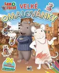 Velké omalovánky Dům myšek Sam & Julie - kniha z kategorie Omalovánky, vystřihovánky, papír