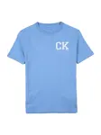 Calvin Klein Jeans Tričko  svetlomodrá / biela