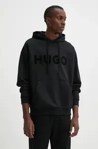 HUGO Bavlnená mikina HUGO Ditchle