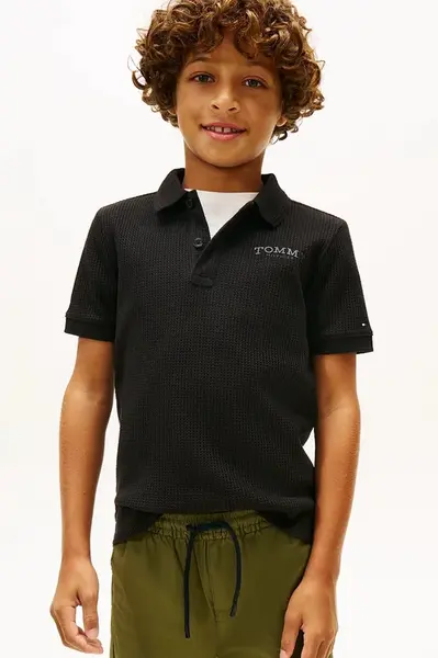 Tommy Hilfiger Dětské polo tričko Tommy Hilfiger