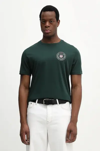 Bavlněné tričko Gant