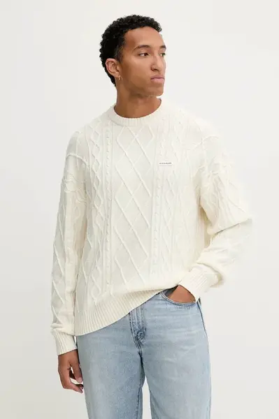 Sveter s prímesou vlny Guess Jeans