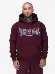 Lonsdale Men's hooded sweatshirt regular fit