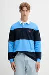 Tommy Jeans Bavlnené tričko s dlhým rukávom Tommy Jeans