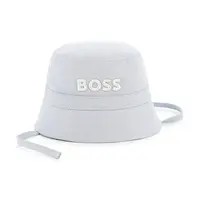 Dětský bavlněný klobouk BOSS modrá barva, J51675
