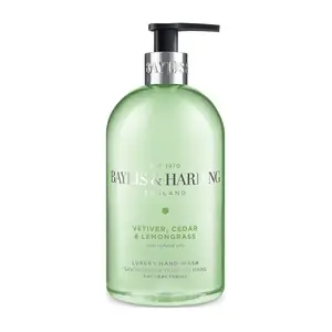 Baylis & Harding Tekuté mýdlo na ruce Vetiver, Cedar & Lemongrass 500 ml