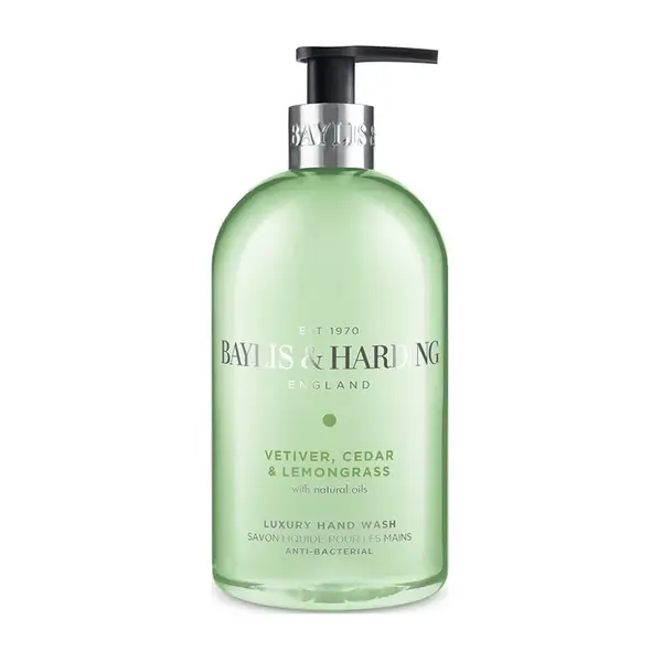 Baylis & Harding Tekuté mýdlo na ruce Vetiver, Cedar & Lemongrass 500 ml